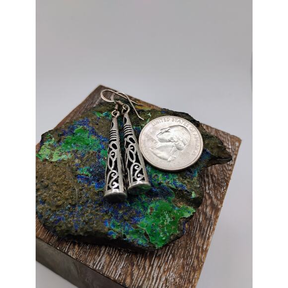 Silpada Cone Sterling Silver Earrings - Picture 4 of 4